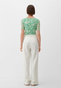s.Oliver BLACK LABEL MIT HALBLANGEN ÄRMELN - Bluse - hellgrün