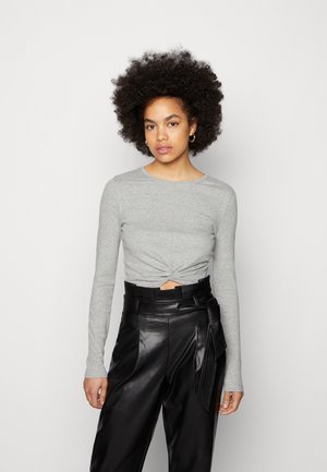 DRAKEY TWIGGIL/S NOOS - Langarmshirt - light grey melange