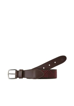 Scalpers, SCALPERS SCETHNIC BELT - Cinturón - burgundy