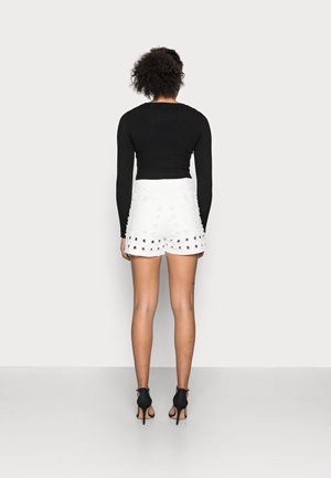 Short en jean - white