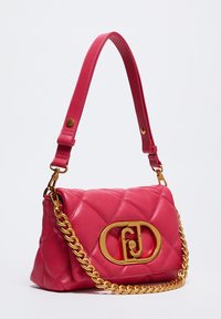 LIU JO METALASSÉ LAPUFFY - Borsa a tracolla - magenta