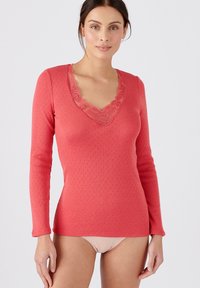 Damart AJOURÉE - Maglietta intima - rouge
