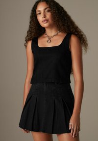 Next REGULAR FIT - Minijupe - black