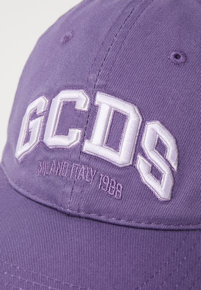 GCDS LOUNGE LOGO BASEBALL HAT UNISEX - Sapka - dark purple