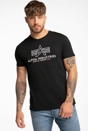 Alpha Industries, T-Shirt print - black
