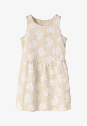 Name it, GMFCOCO TANK DRESS SOU - Vestido ligero - bleached apricot