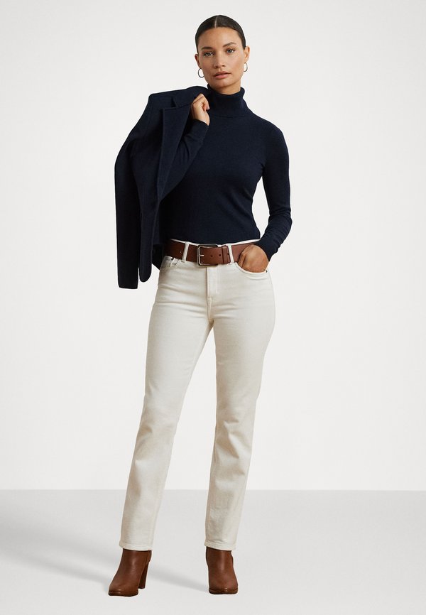 SILK BLEND ROLL NECK JUMPER - Jumper4