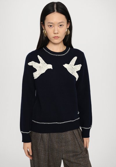 Sea SALLY CROCHET - Neule - navy