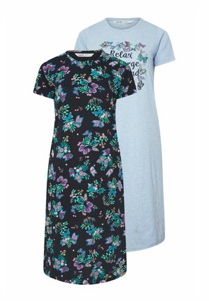 2 PACK PRINT - Nattrøjer / negligé - blue