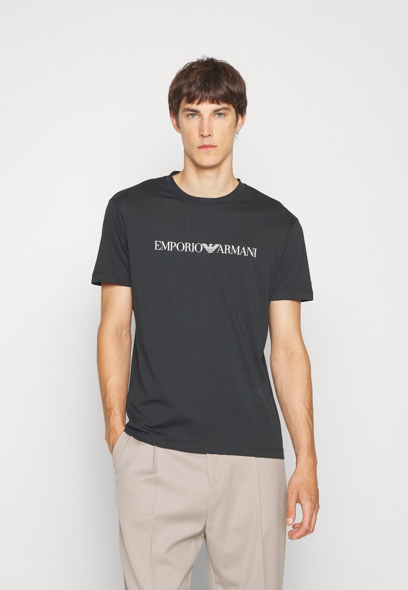 Emporio Armani T-shirt estampada - verde scuro