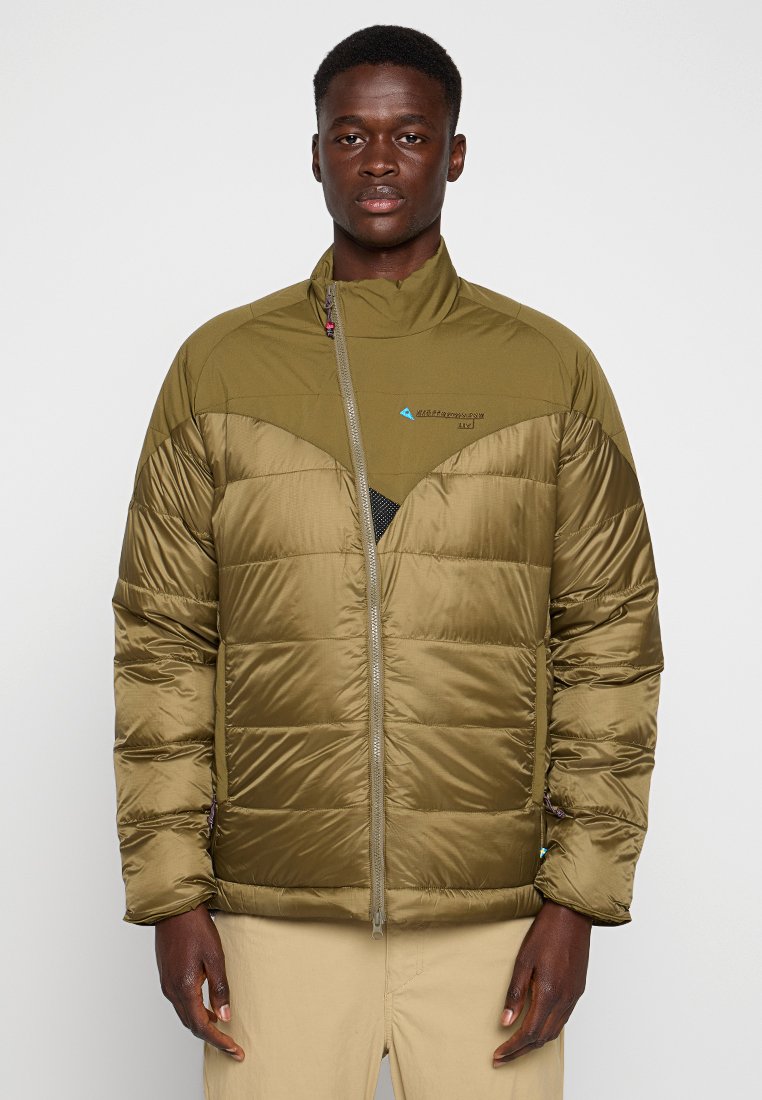 Klättermusen Gewatteerde jas olijfgroen Klättermusen Gewatteerde jas olijfgroen