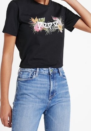 T-shirt imprimé - black