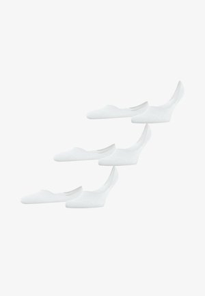 FALKE Invisible Step Medium Cut 3-Pack - Trainer socks - white