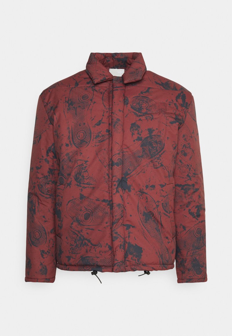 Jan Cerny Lichte jas donkerrood