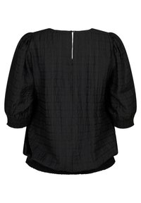 Zizzi MIT FISCHGRÄTMUSTER UND GLITZERFADEN - Blouse - fudge w fudge l
