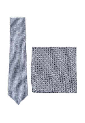 PRINCE BOWTIE SET - KRAWATTE + EINSTECKTUCH - Einstecktuch - marine