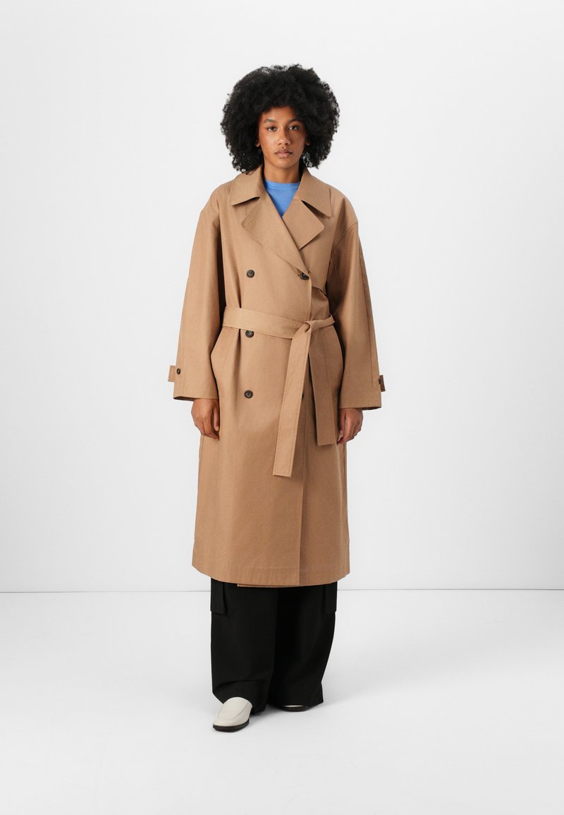 Calvin Klein CLASSIC LONG - Kišni ogrtač - tigers eye