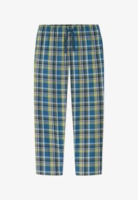 Unausgewählt, oliv/blau