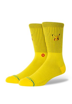 PIKACHU CREW UNISEX - Ponožky - yellow