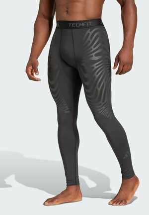 adidas Performance TECHFIT CONTROL LONG - 3/4 sportsbukser - black