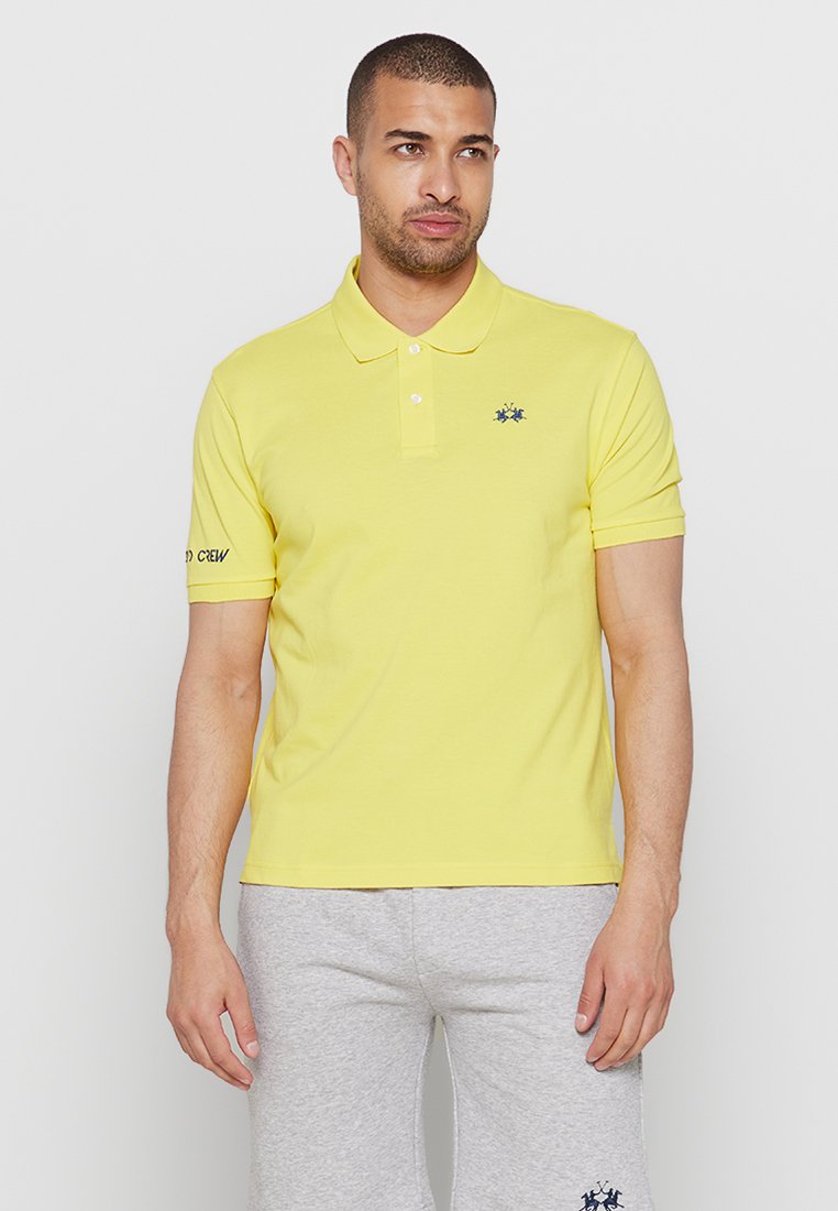 LA MARTINA Poloshirt geel LA MARTINA Poloshirt geel