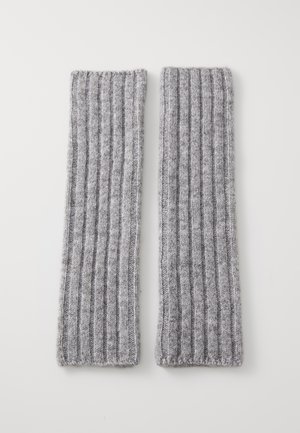 Pieces PCAMINA LEGWARMER - Gamaše - light grey melange
