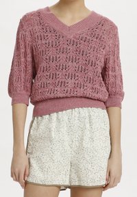 Soaked in Luxury Strickpullover - pink