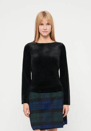 BOATNECK BELL SLEEVE - Longsleeve - black