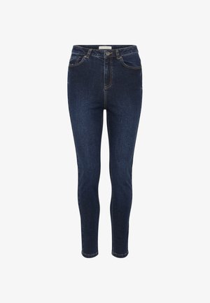 Kaffe WILLOW  - Jeans Slim Fit - dark blue denim