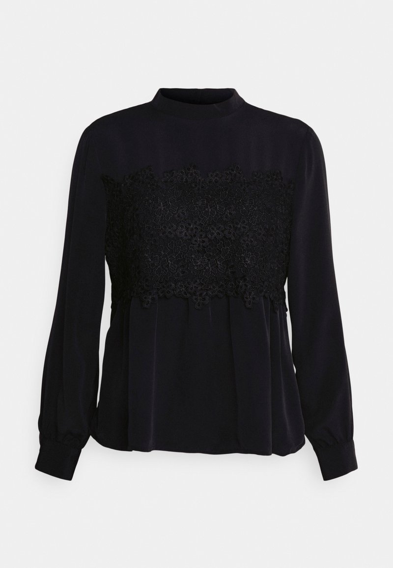 Pieces Petite Blouse zwart Pieces Petite Blouse zwart