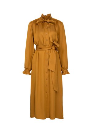 Seidensticker, REGULAR - TWILL - Robe chemise - yellow