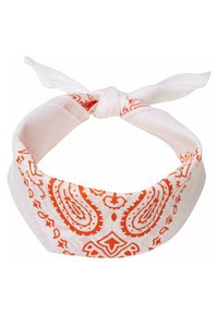 MSTRDS Tørklæde - white /orange