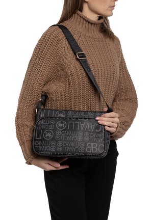 B.Cavalli Borsa a tracolla - black and black