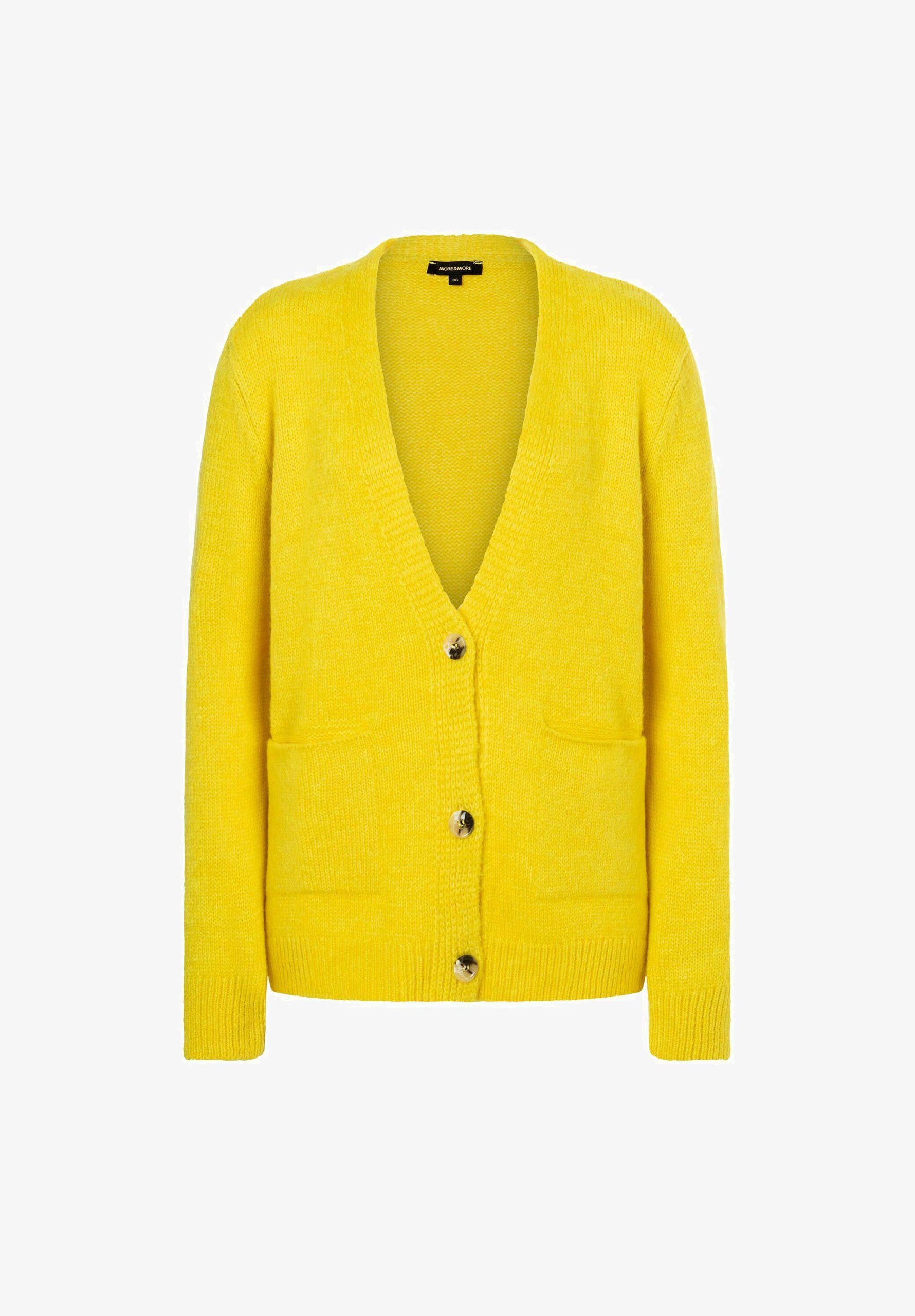 Pre Owned Gelbe Strickjacke Street One Strickjacke Yellow