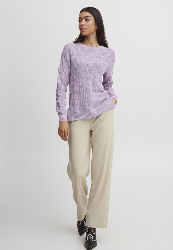 BYMILJA - Jumper - purple rose3