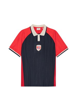 Les Deux, NORWAY FOOTBALL - Πόλο - racing red
