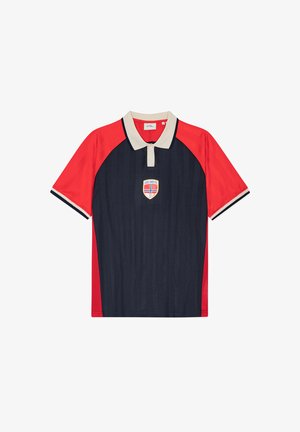 Les Deux, NORWAY FOOTBALL - Polo - racing red