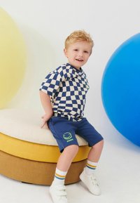 Next CHECKERBOARD SET REGULAR FIT - Träningsbyxor - blue