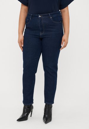 CAREMILY - Jeans Slim Fit - dark blue denim