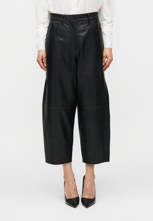 Pantaloni de piele - nero