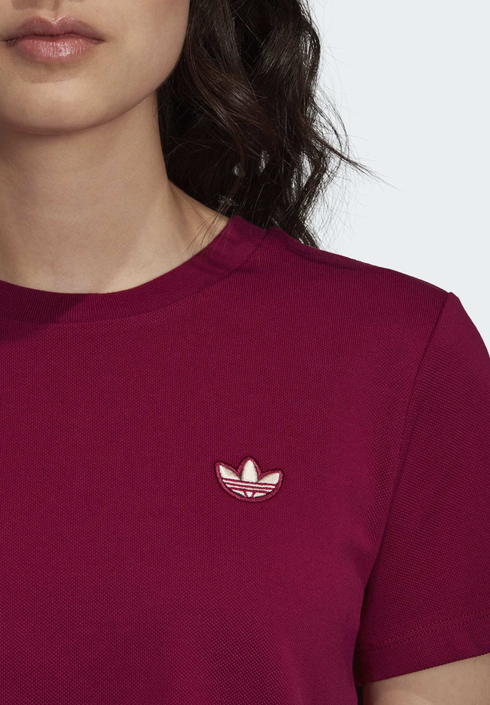 adidas Originals T Shirt basic purple Zalando.at adidas Performance TEE T Shirt basic purple Zalando.at