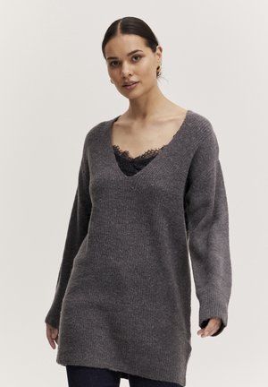 BYMirelle - Pullover - blackened pearl melange
