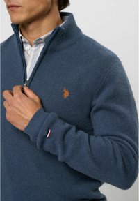 U.S. Polo Assn. KEVIN - Pulover - vintage indigo mélange