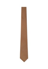 Krawatte - beige gemustert
