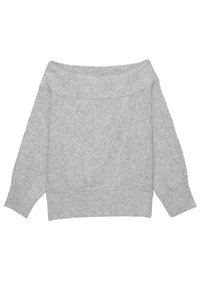 ASYMMETRIC SOFT - Trui - light grey