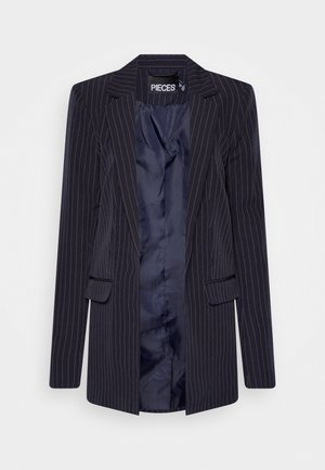 Pcbozzy Ls Loose Striped Blaze Sky Captain Aop Pinestripe main image 0