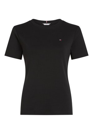 Tommy Hilfiger, SLIM CODY TEE - Základné tričko - black