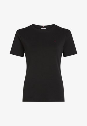 Tommy Hilfiger, SLIM CODY TEE - T-Shirt basic - black