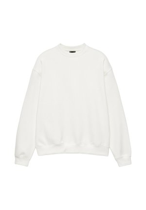 PULL&BEAR, RELAXED FIT - SWEATSHIRT - Sweatshirt - white