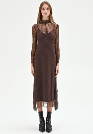 IN PIZZO COLOR - Cocktailkleid/festliches Kleid - brown